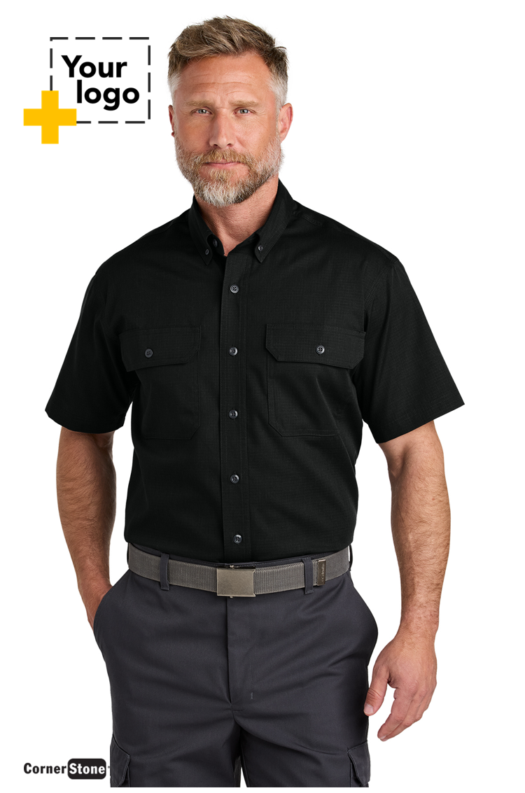 CornerStone® Short Sleeve Select Ripstop Shirt