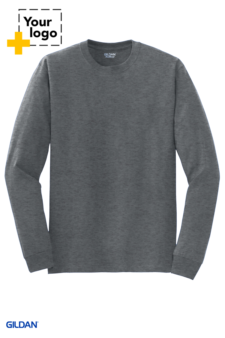 Gildan® DryBlend® 50 Cotton/50 Poly Long Sleeve T-Shirt