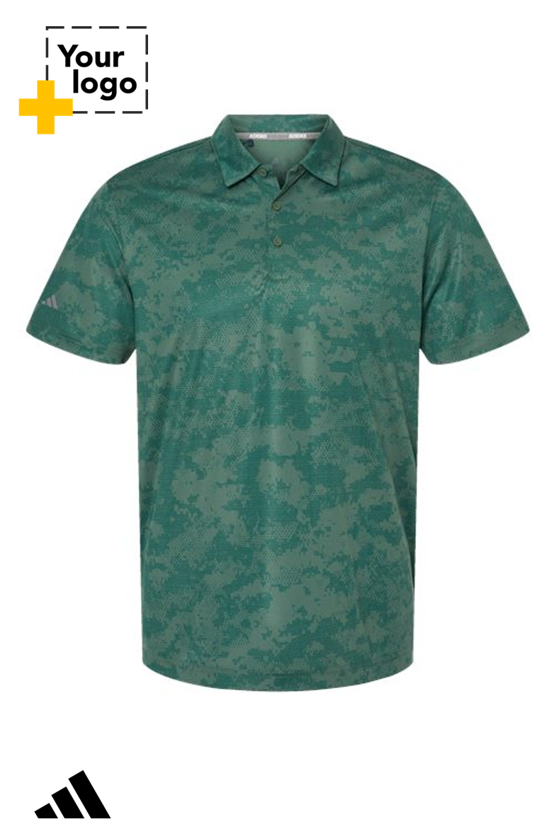 Adidas Men's Camo Polo