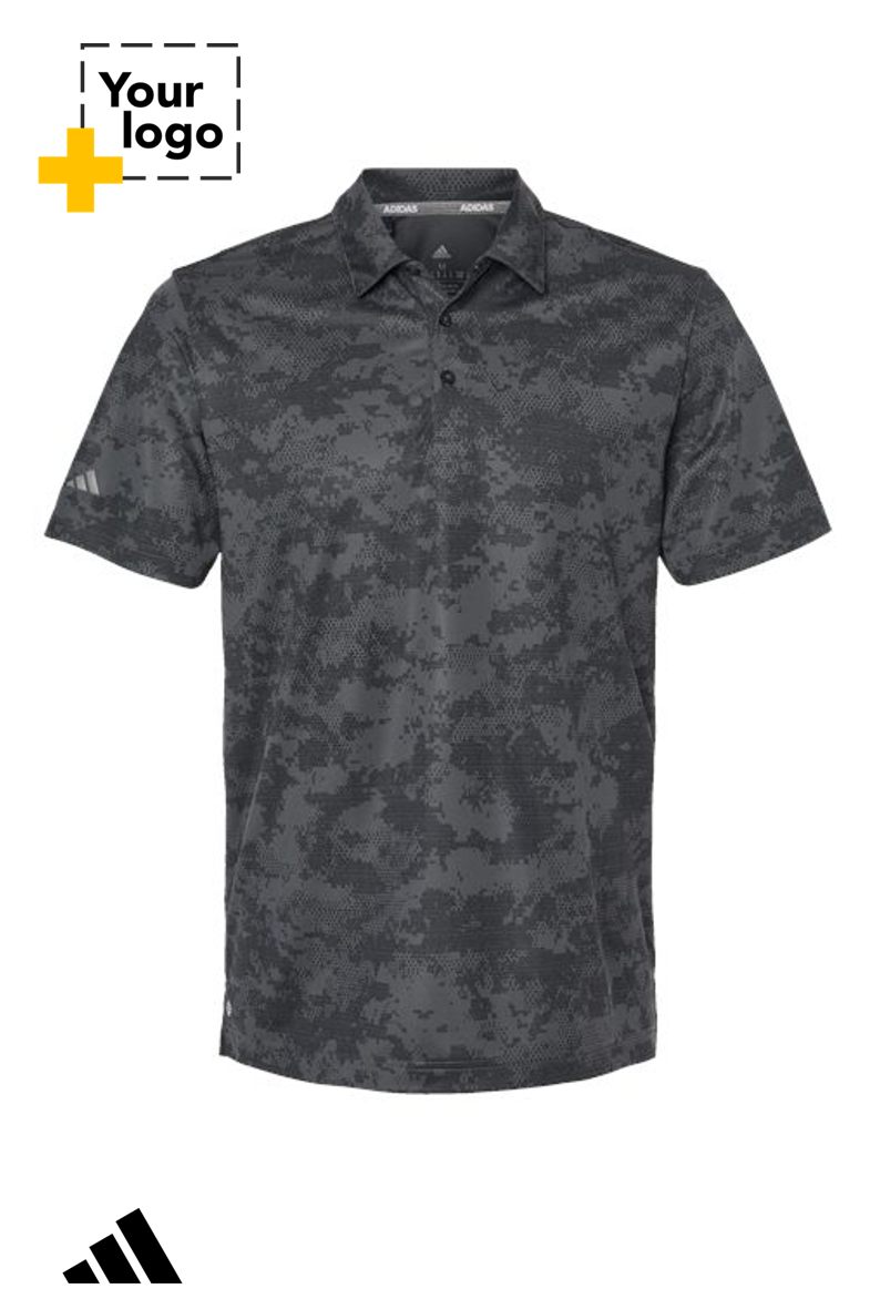 Adidas Men's Camo Polo