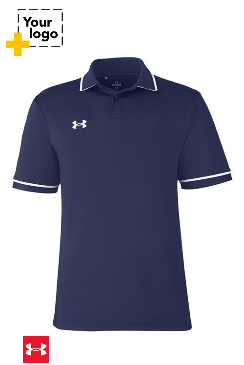 Under Armour Men's Tipped Teams Performance Polo