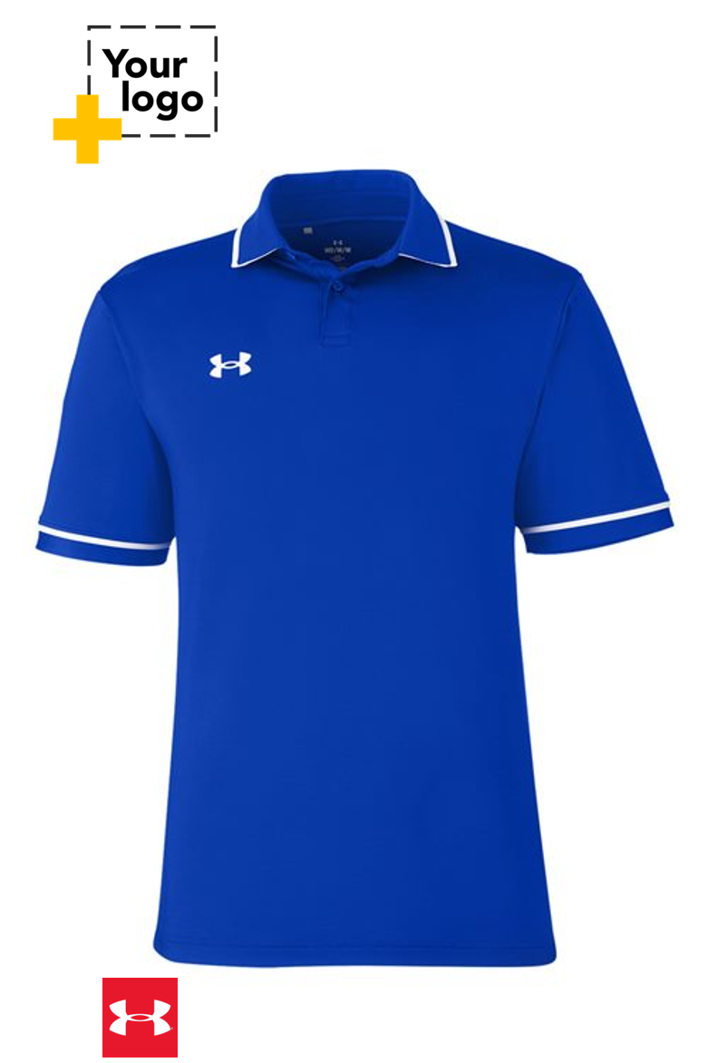 Under Armour Men's Tipped Teams Performance Polo