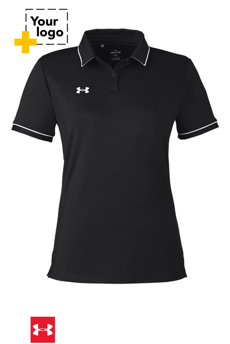Under Armour Women's Tipped Teams Performance Polo