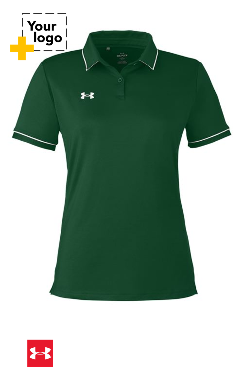Under Armour Women's Tipped Teams Performance Polo