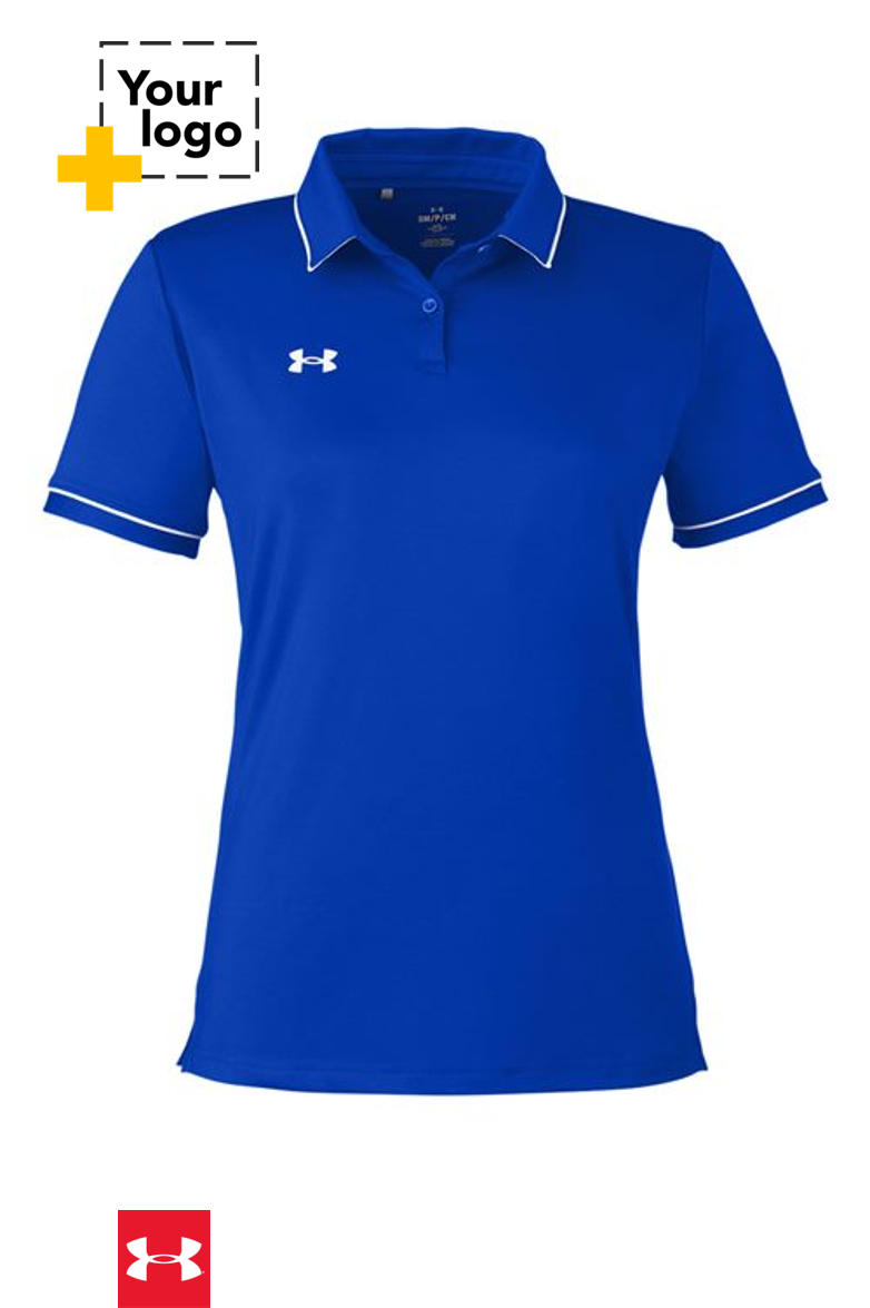 Under Armour Women's Tipped Teams Performance Polo