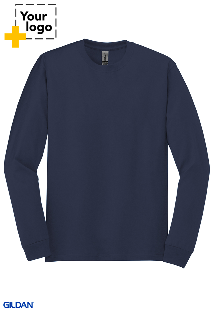 Gildan® Heavy Cotton™ 100% Cotton Long Sleeve T-Shirt