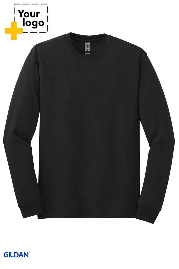 Gildan® Heavy Cotton™ 100% Cotton Long Sleeve T-Shirt