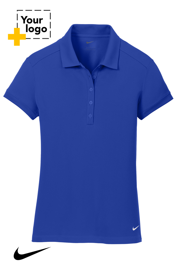 Nike Women's Dri-FIT Solid Icon Pique Modern Fit Polo