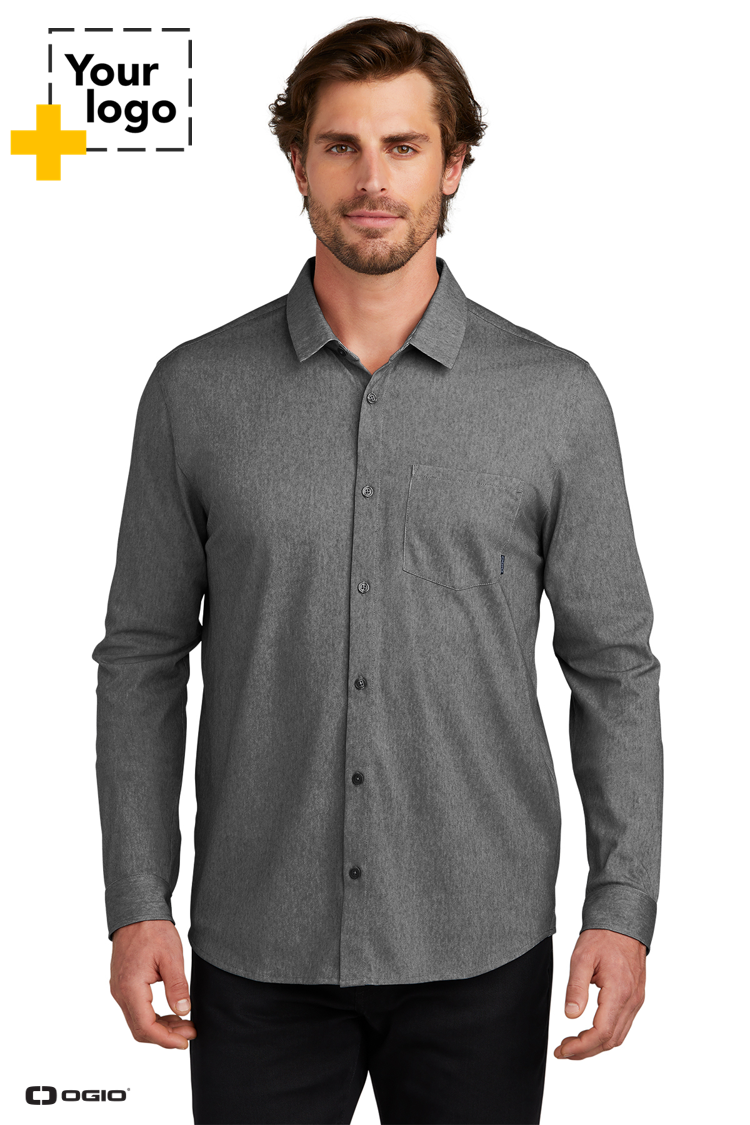 OGIO® Extend Long Sleeve Button-Up