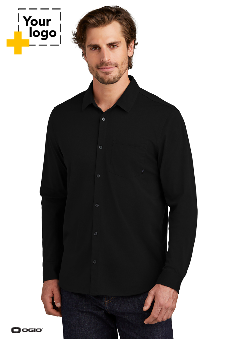 OGIO® Extend Long Sleeve Button-Up