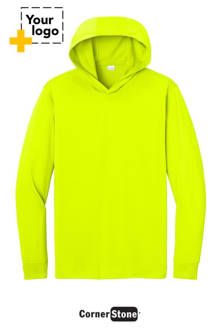 CornerStone® Workwear Pro Long Sleeve Hooded Tee
