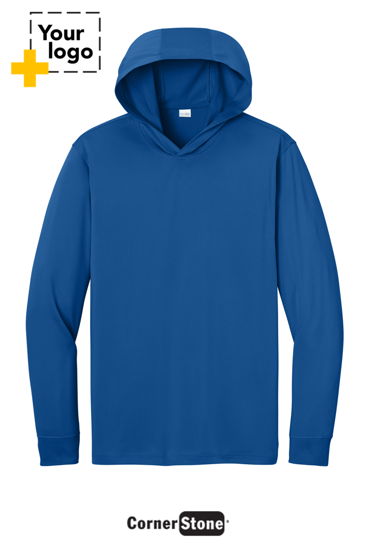 CornerStone® Workwear Pro Long Sleeve Hooded Tee