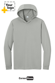CornerStone® Workwear Pro Long Sleeve Hooded Tee