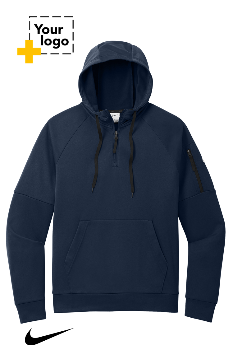 Nike Therma-FIT Pocket 1/4-Zip Fleece Hoodie