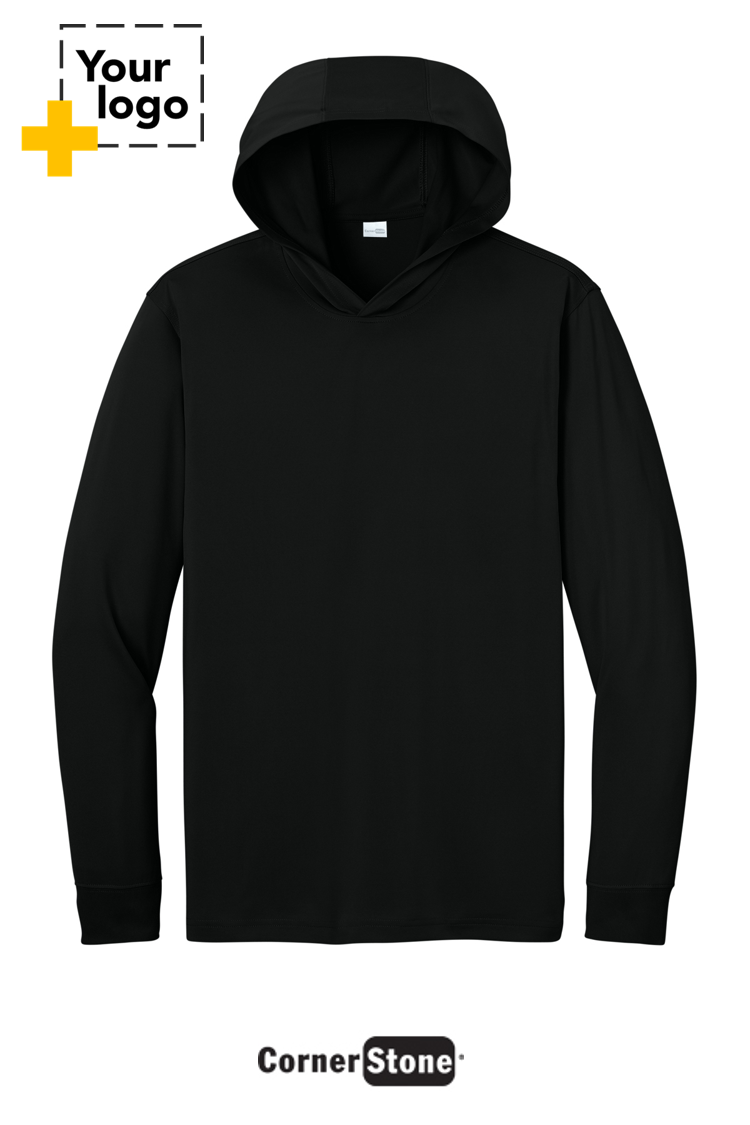 CornerStone® Workwear Pro Long Sleeve Hooded Tee
