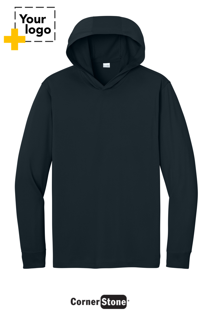 CornerStone® Workwear Pro Long Sleeve Hooded Tee