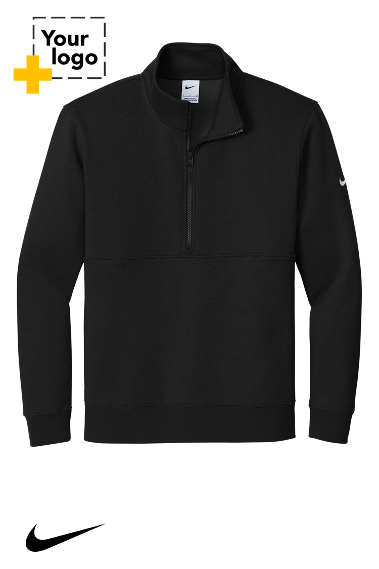 Nike Club Fleece Sleeve Swoosh 1/2-Zip