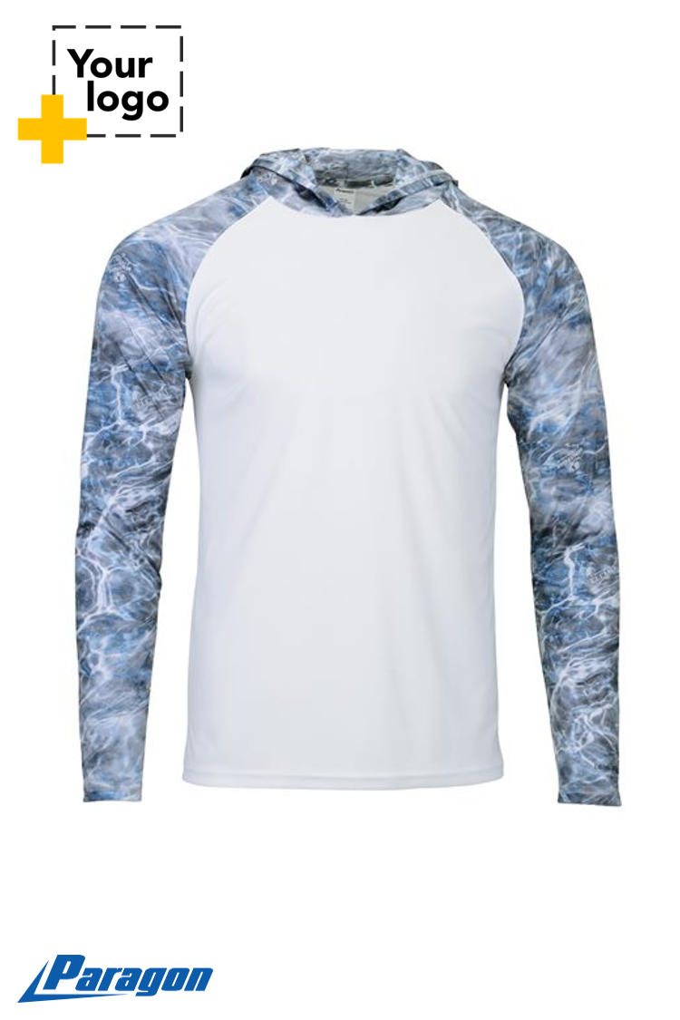 Biloxi Performance Colorblocked Hooded Long Sleeve