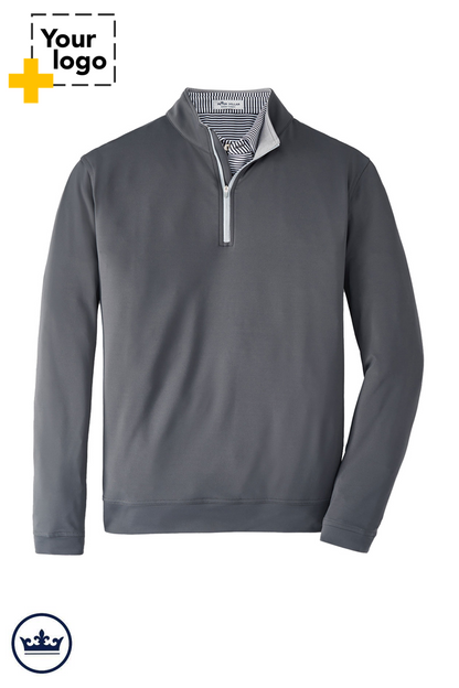 Peter Millar Men's Perth Stretch Loop Terry Quarter-Zip