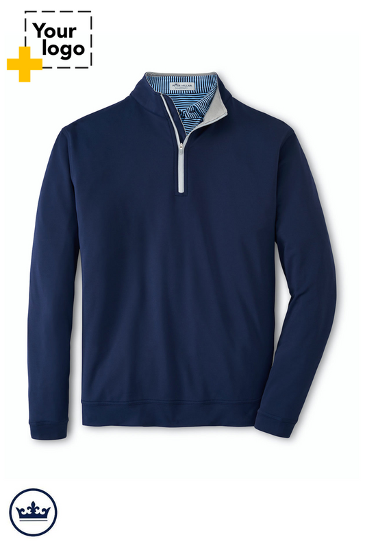 Peter Millar Men's Perth Stretch Loop Terry Quarter-Zip