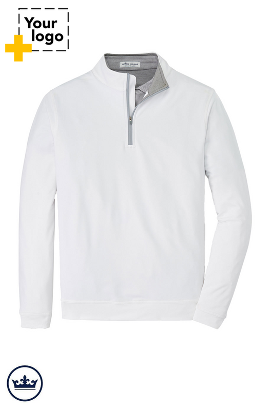 Peter Millar Men's Perth Stretch Loop Terry Quarter-Zip