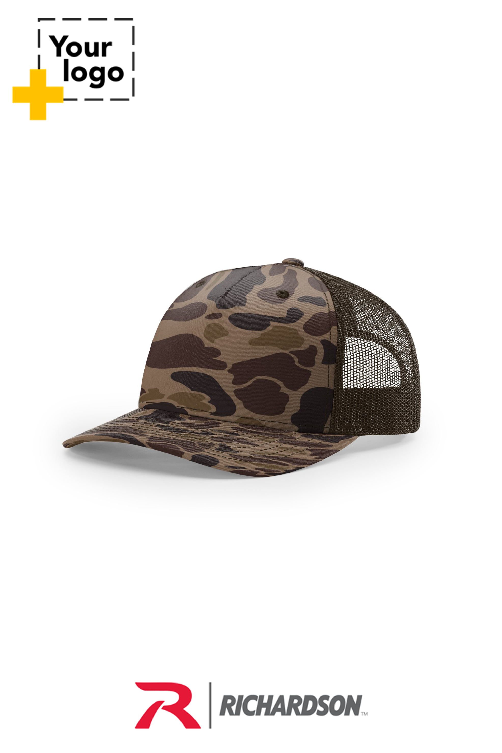 Richardson 112PFP PRINTED FIVE PANEL TRUCKER