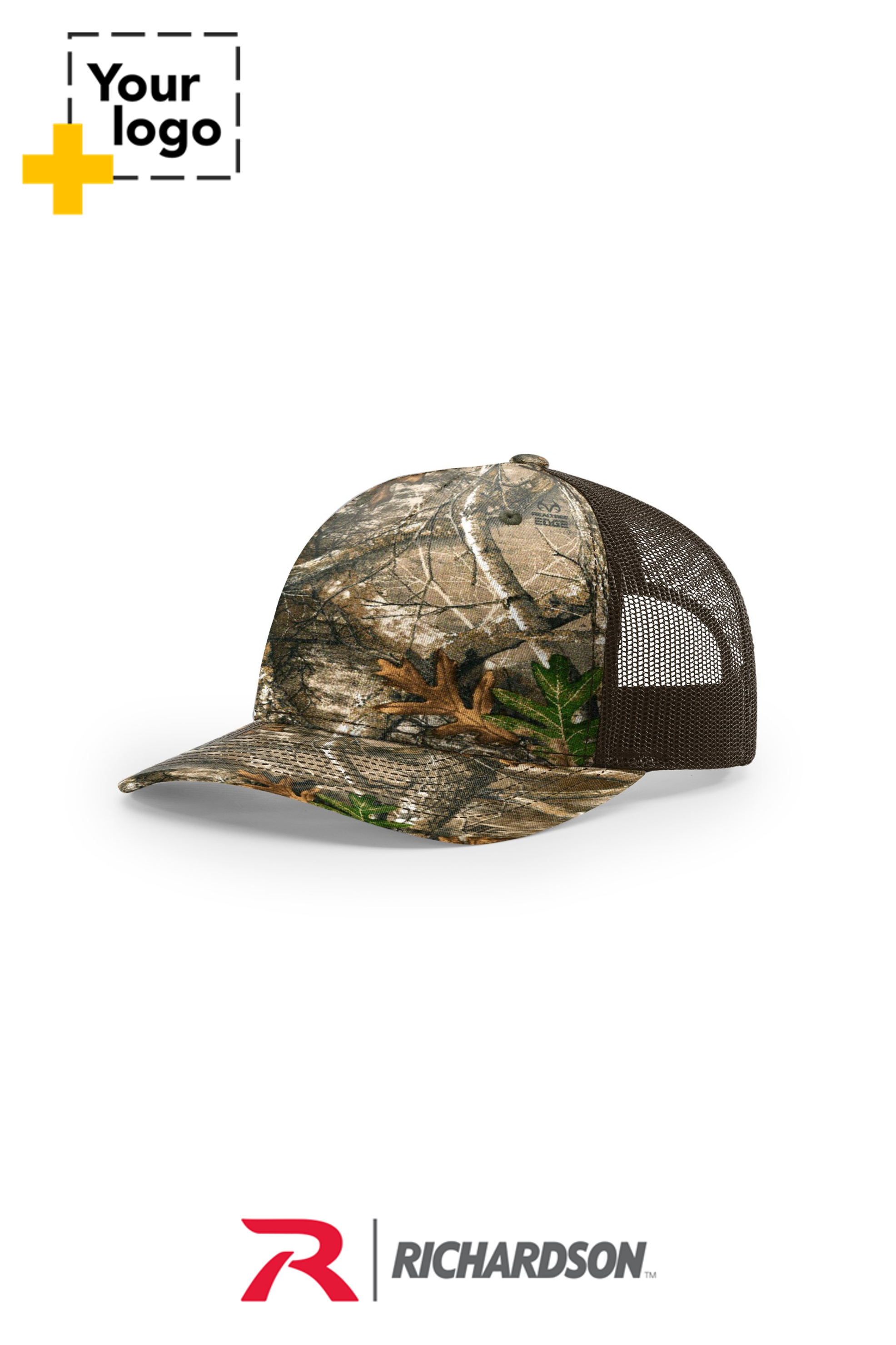 Richardson 112PFP PRINTED FIVE PANEL TRUCKER