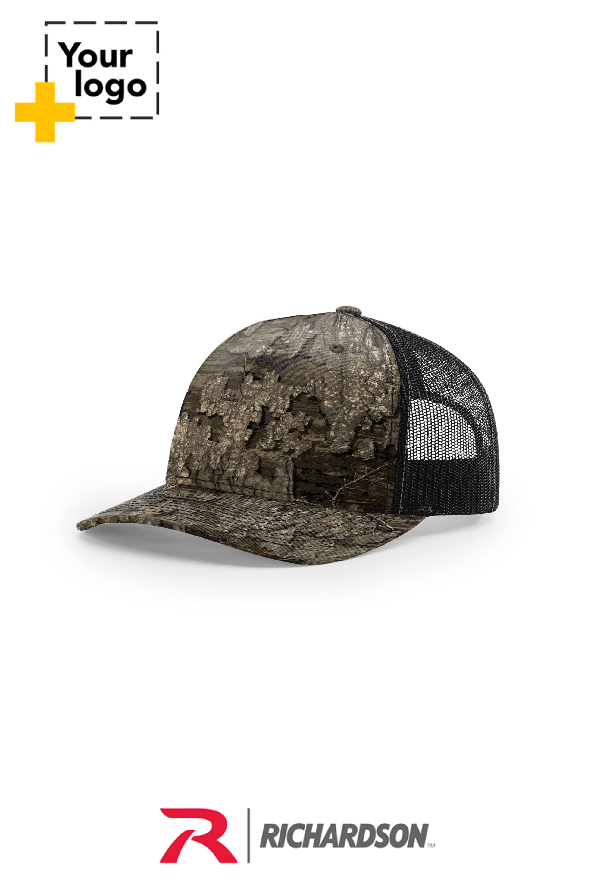 Richardson 112PFP PRINTED FIVE PANEL TRUCKER