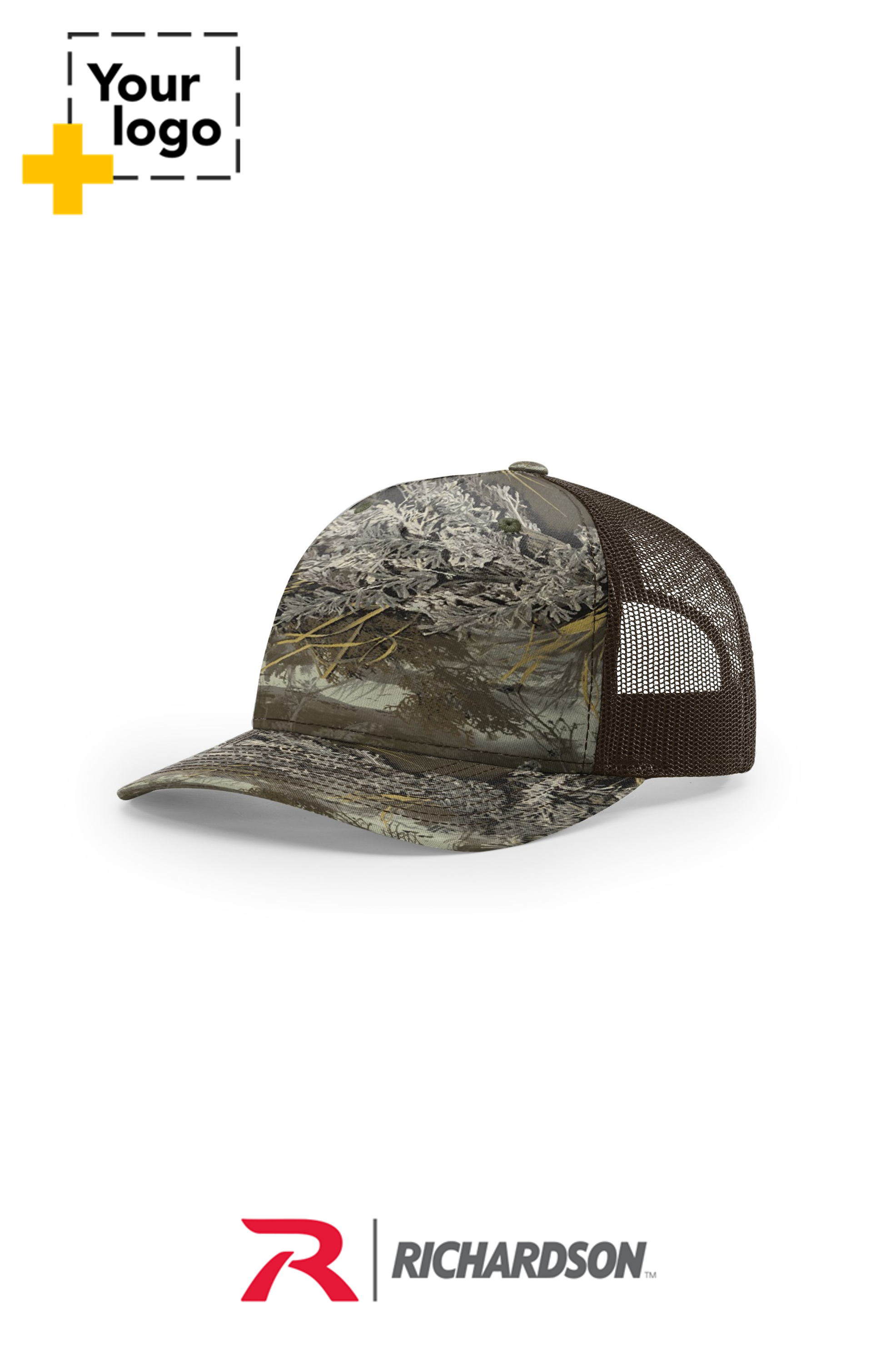 Richardson 112PFP PRINTED FIVE PANEL TRUCKER