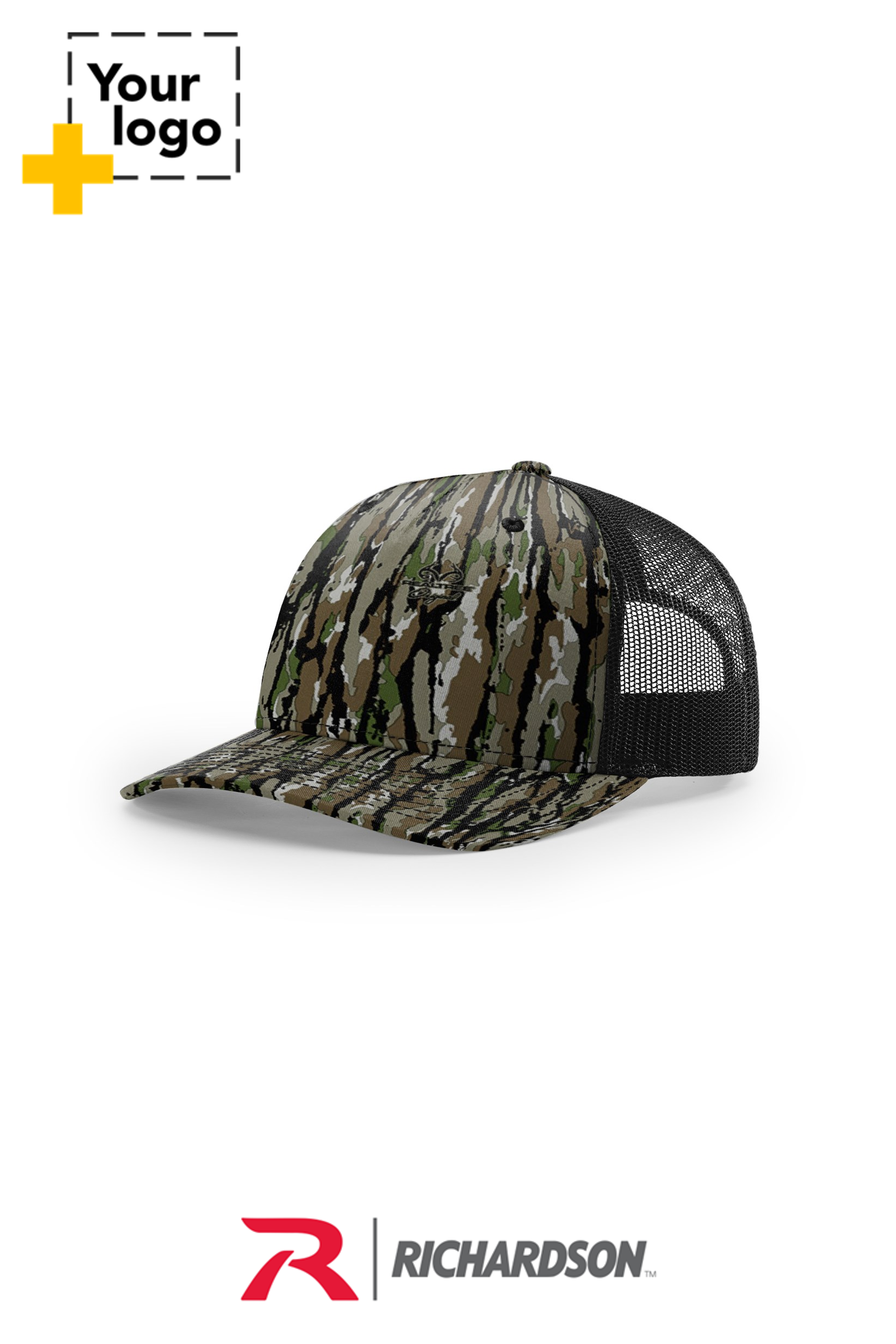 Richardson 112PFP PRINTED FIVE PANEL TRUCKER