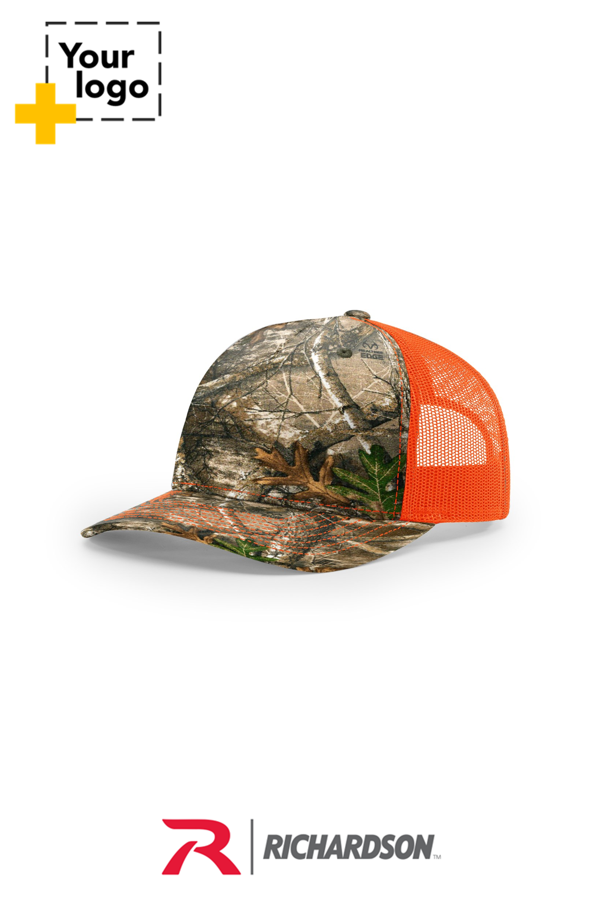 Richardson 112PFP PRINTED FIVE PANEL TRUCKER