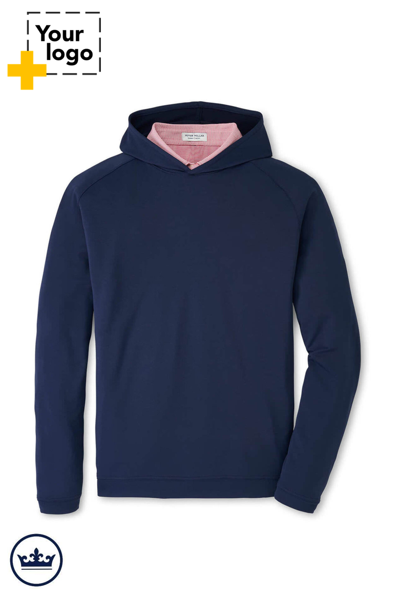 Men's Peter Millar Pine Performance Hoodie