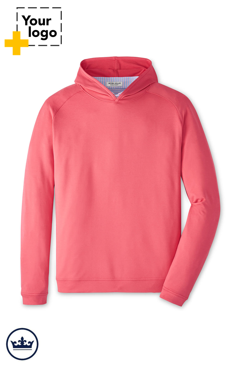 Men's Peter Millar Pine Performance Hoodie