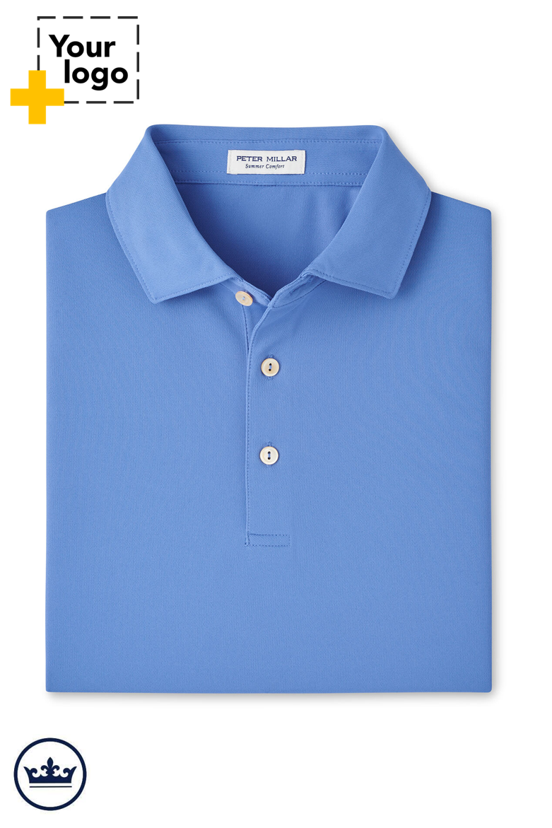 Peter Millar Men's Solid Stretch Polo