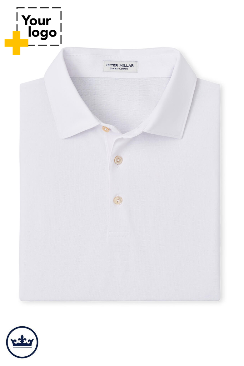 Peter Millar Men's Solid Stretch Polo