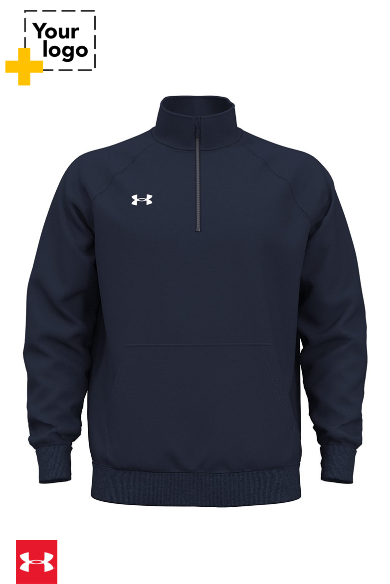 Under Armour Men's Rival Fleece Quarter-Zip Pullover