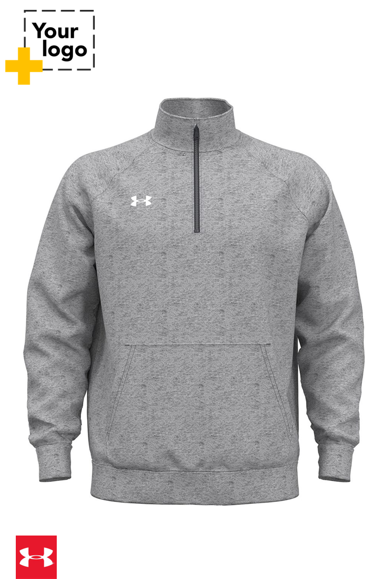 Under Armour Men's Rival Fleece Quarter-Zip Pullover