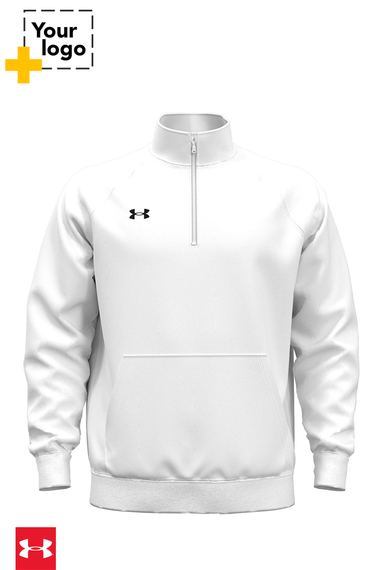 Under Armour Men's Rival Fleece Quarter-Zip Pullover