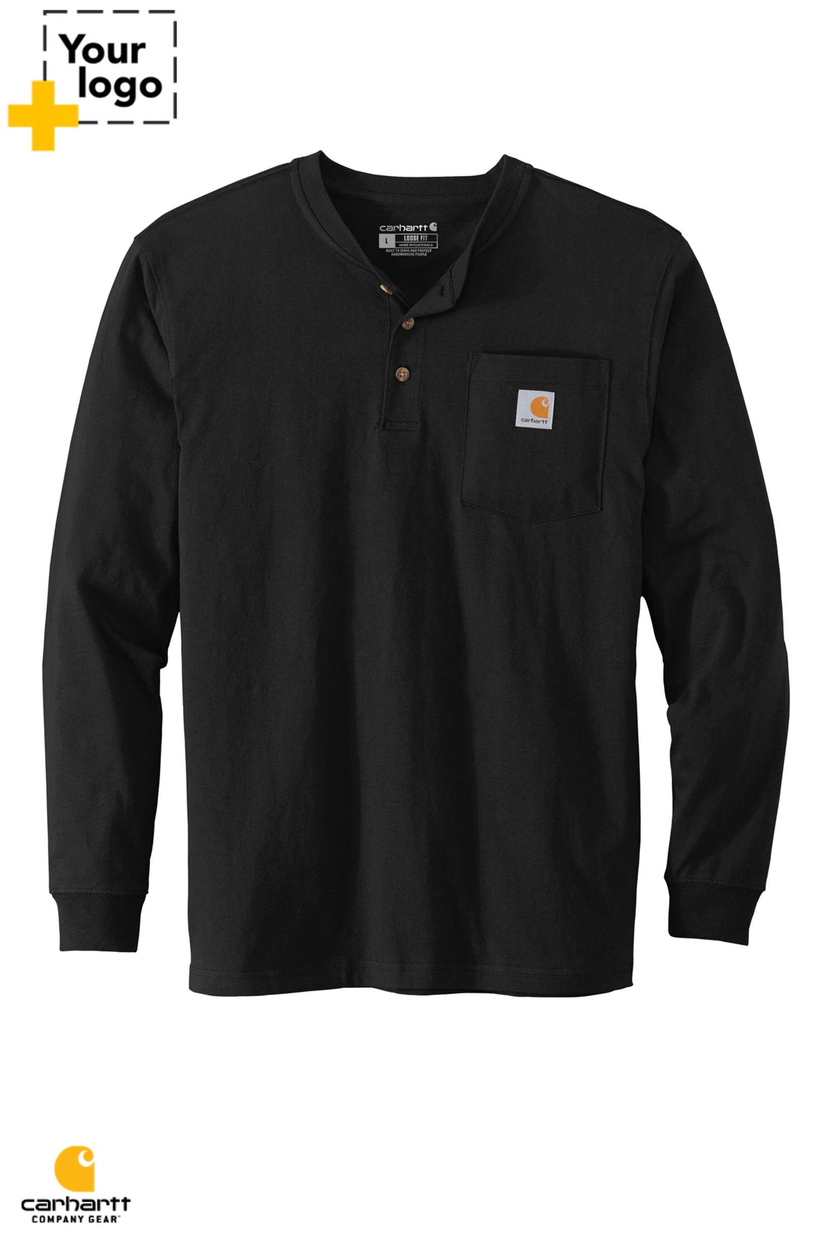 Carhartt® Long Sleeve Henley T-Shirt