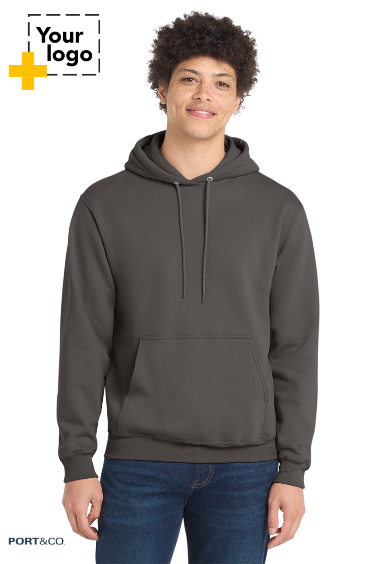 Port & Co™ Core Fleece Pullover Hooded Sweatshirt