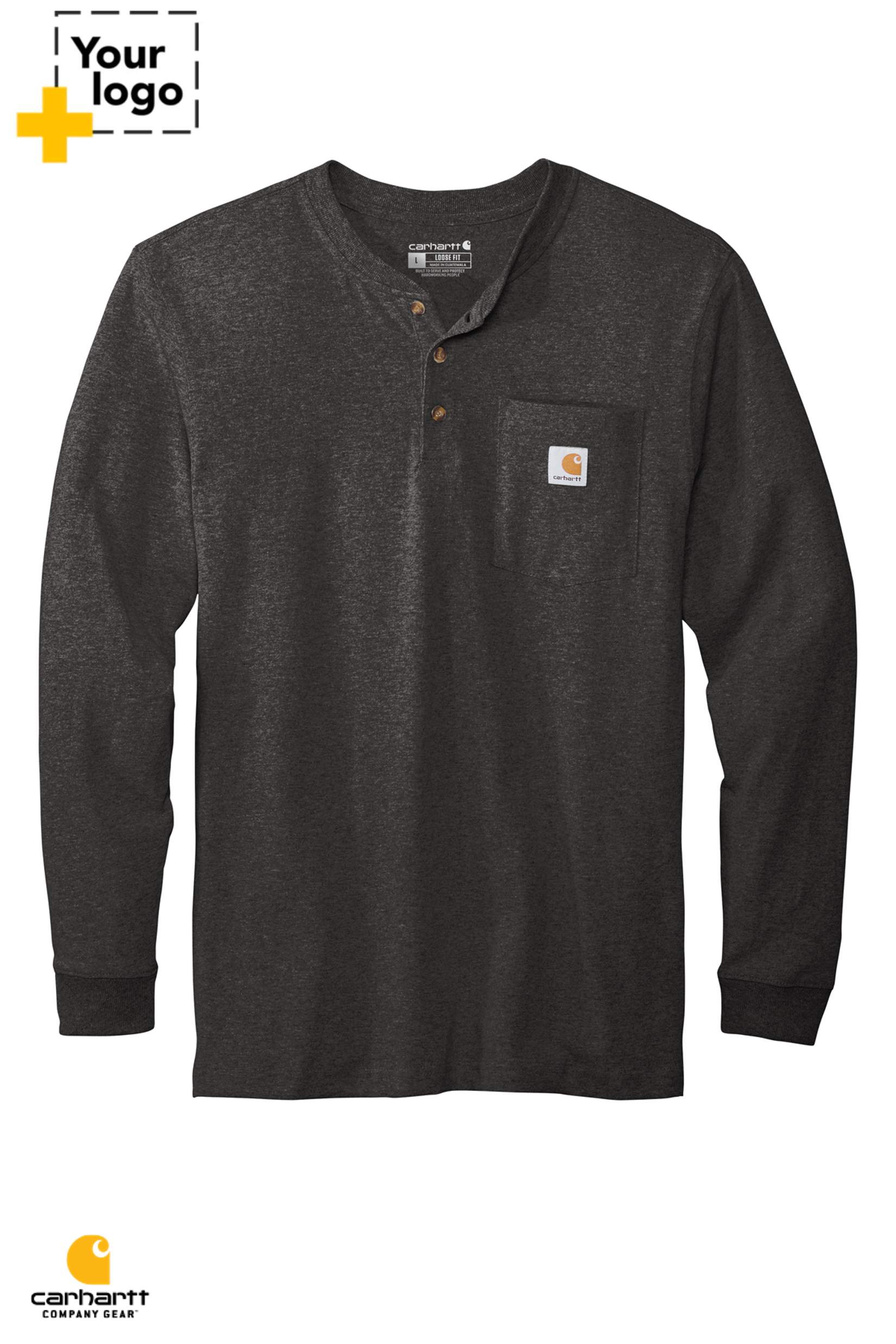 Carhartt® Long Sleeve Henley T-Shirt