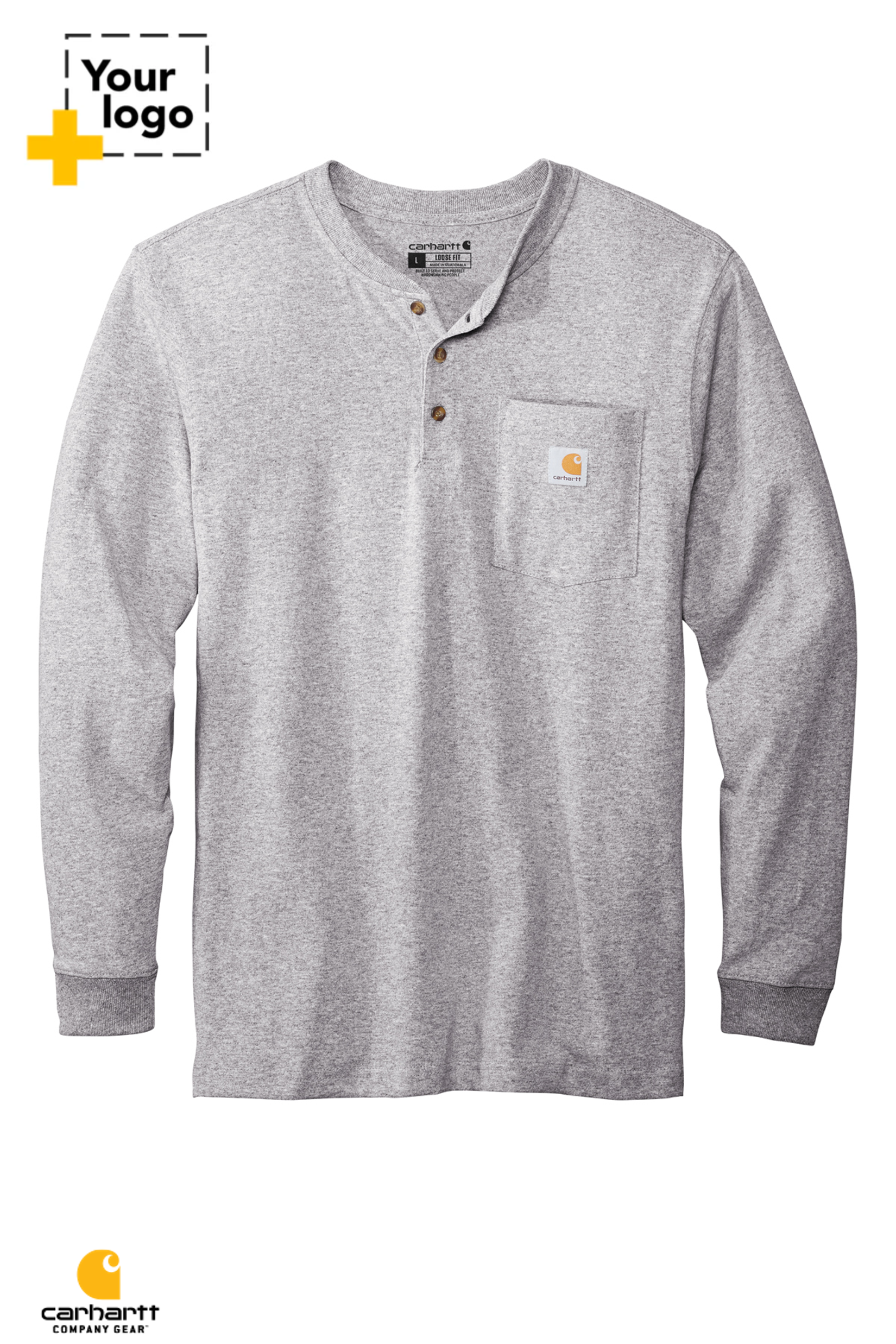 Carhartt® Long Sleeve Henley T-Shirt