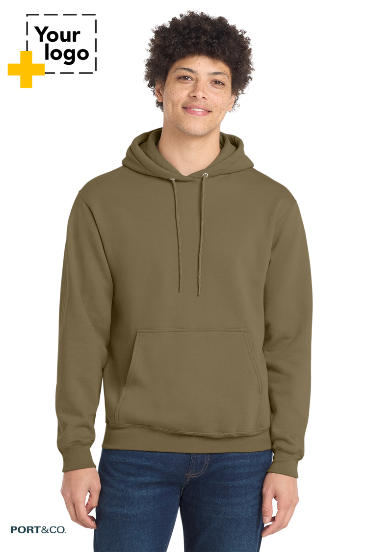 Port & Co™ Core Fleece Pullover Hooded Sweatshirt
