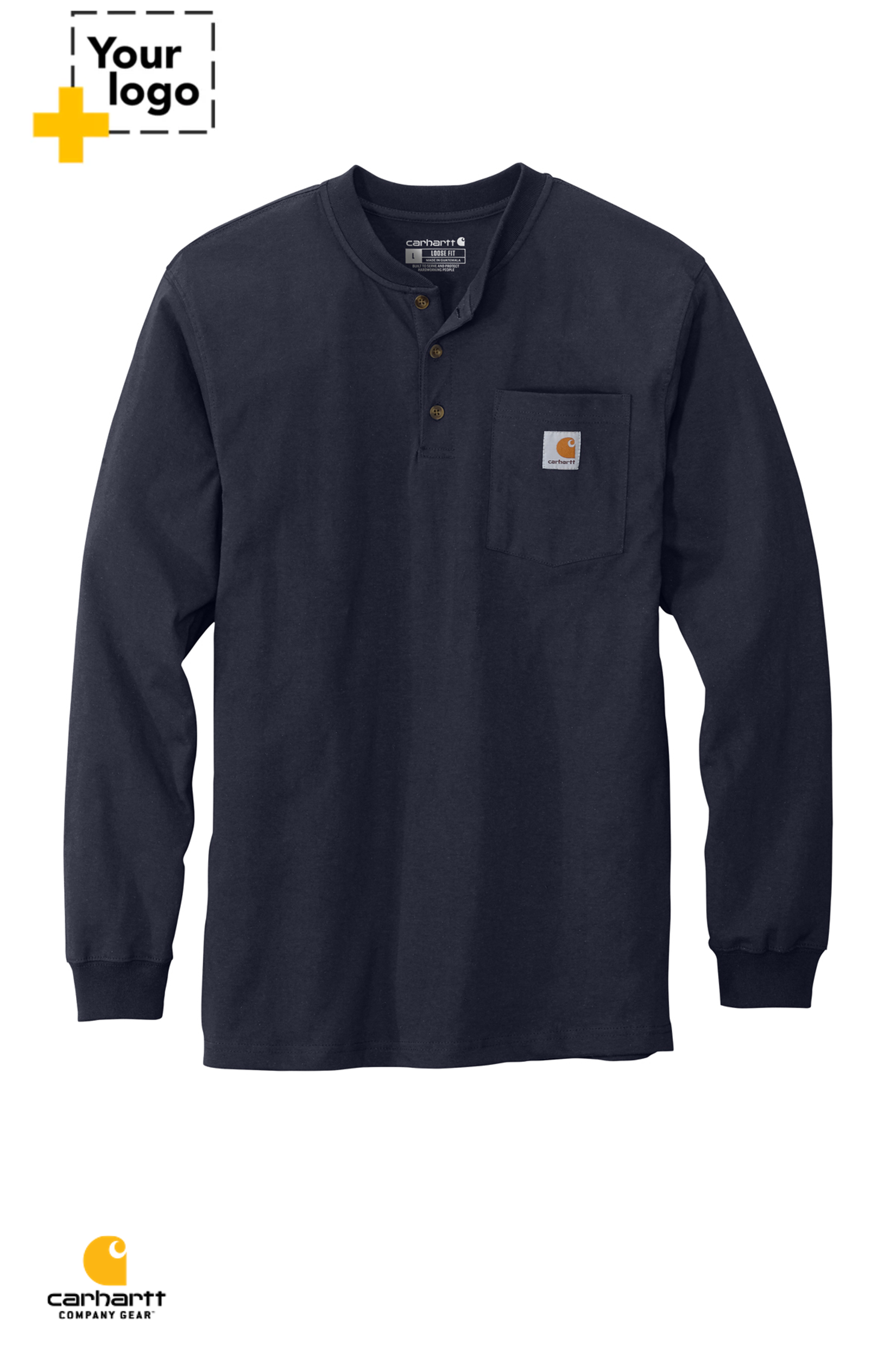 Carhartt® Long Sleeve Henley T-Shirt