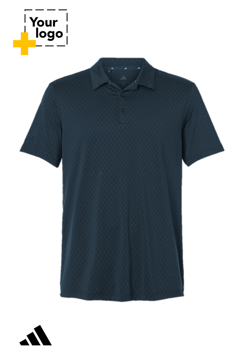 Adidas Men's 4-Way Stretch Printed Polo