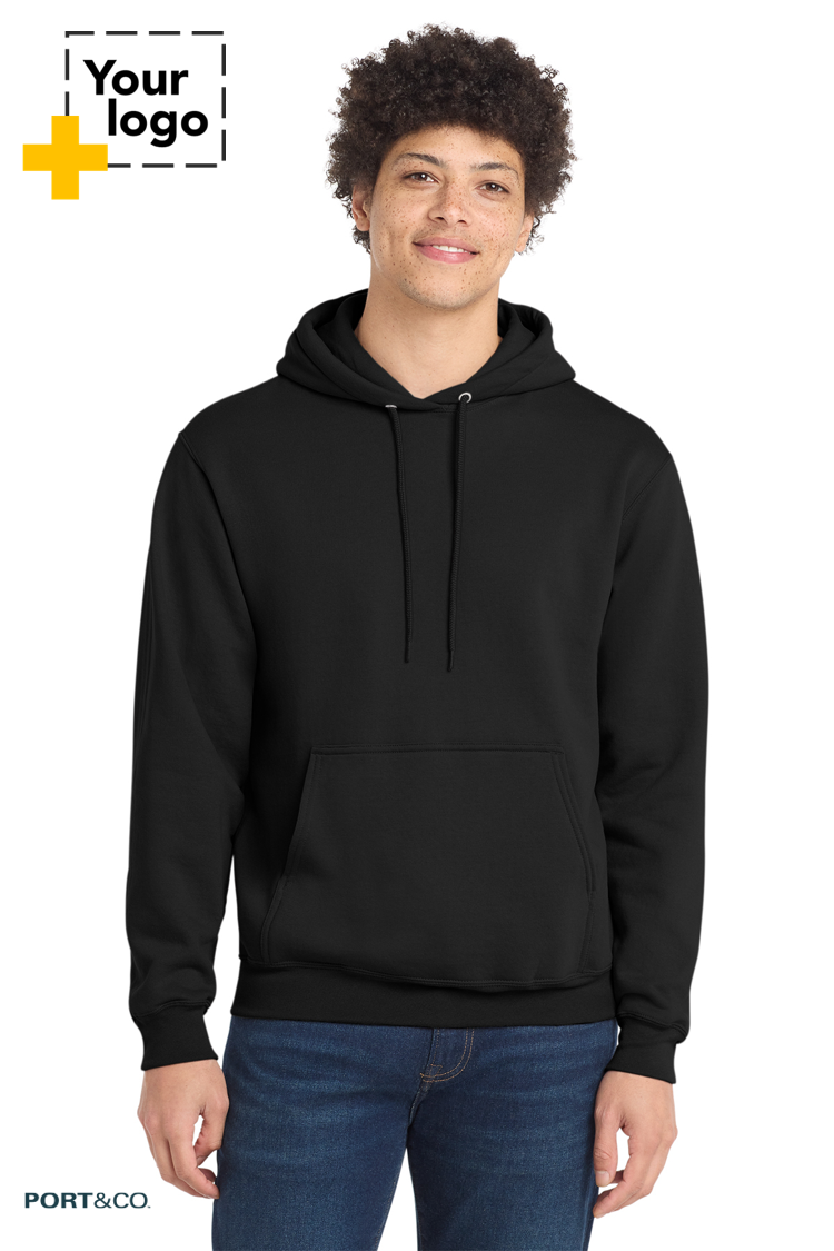 Port & Co™ Core Fleece Pullover Hooded Sweatshirt