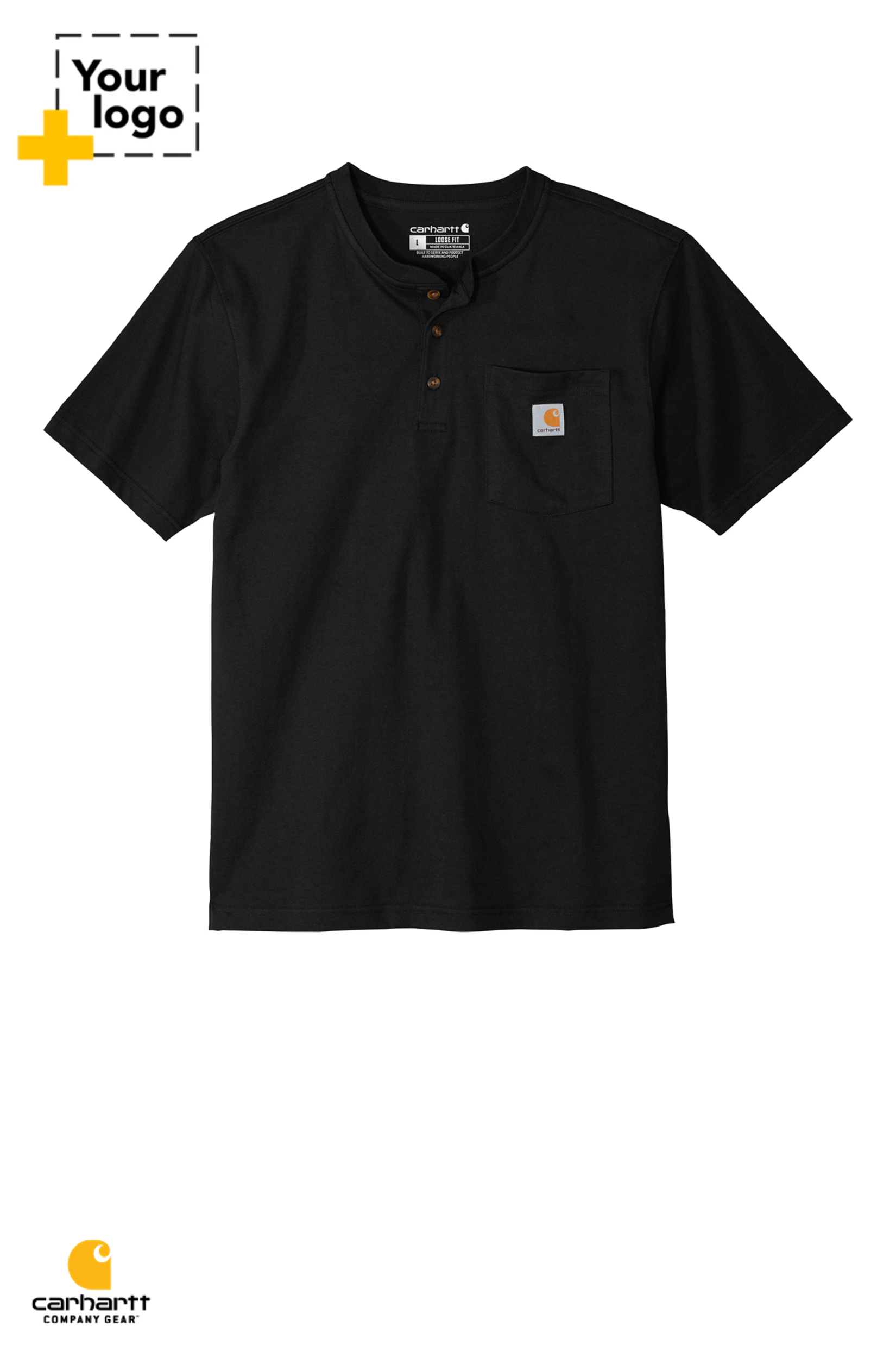 Carhartt® Short Sleeve Henley T-Shirt
