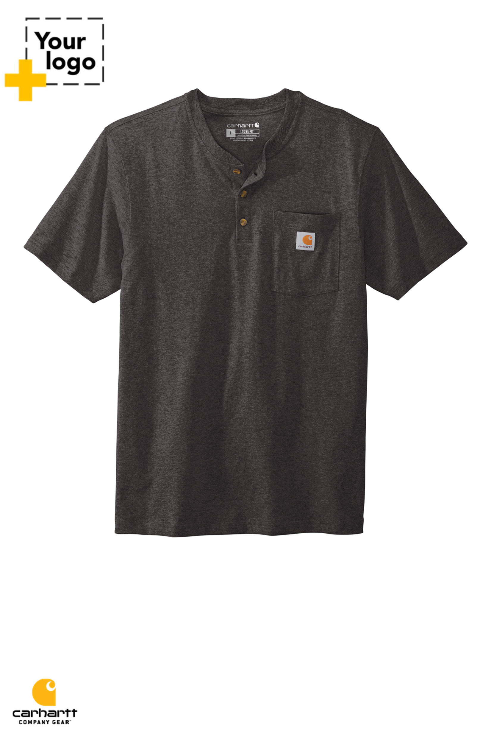 Carhartt® Short Sleeve Henley T-Shirt