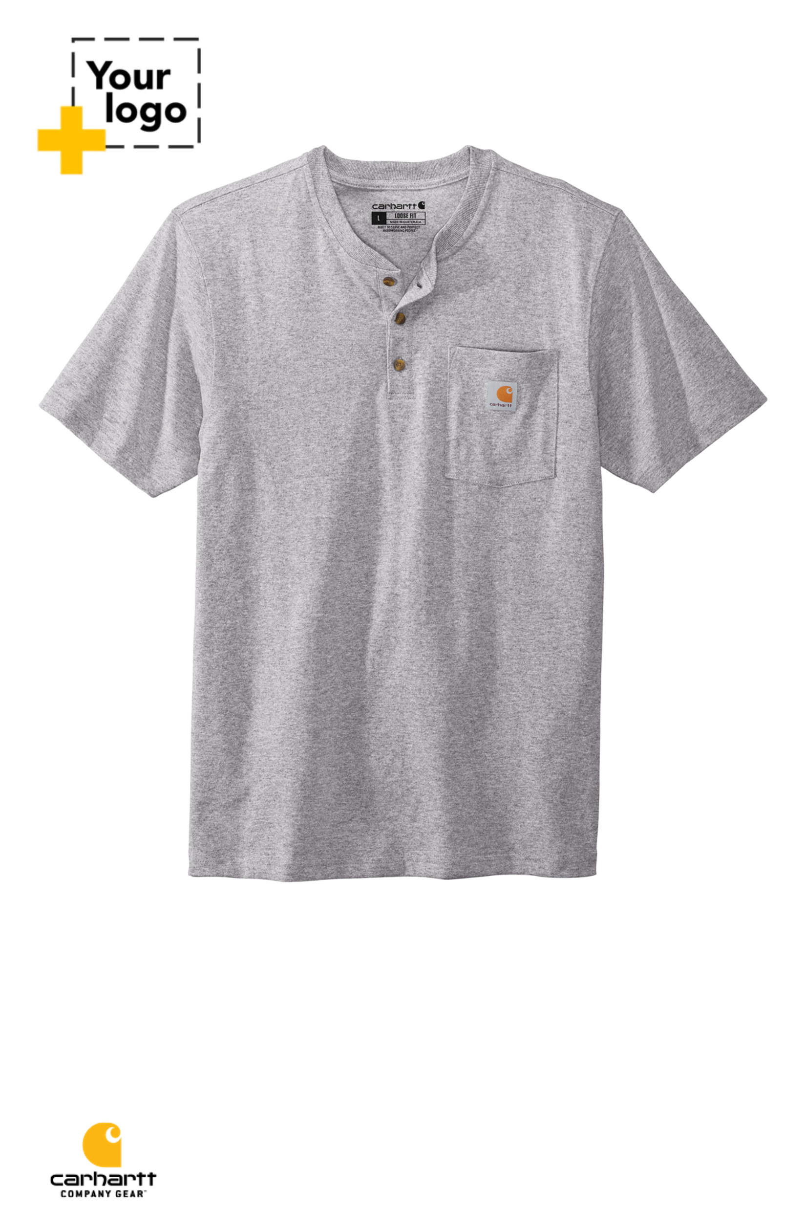 Carhartt® Short Sleeve Henley T-Shirt