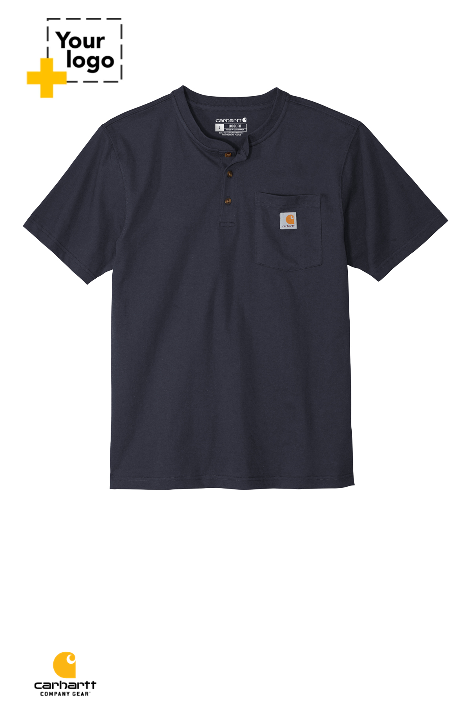 Carhartt® Short Sleeve Henley T-Shirt